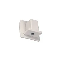 EUTRAC Endcap for 3-Phase High voltage Track, white
