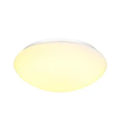 Wandarmatuur voor buitenshuis LIPSY® 40 DOME CCT Switch, gekamd IP44, wit 