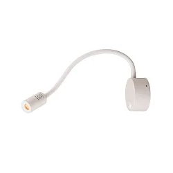 Display-armatuur DIO FLEX PLATE met schakelaar, met flexibele arm IP 20, wit