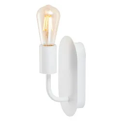 Wandarmatuur FITU WL E27 IP20, wit dimbaar