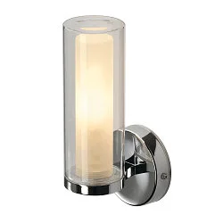 Spiegelarmatuur WL 105 E14 IP44, chroom