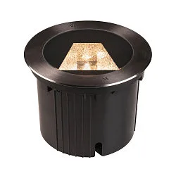 Vloerinbouwarmatuur DASAR 270 LED rond, asymmetrisch, begaanbaar IP65 / IP67, rvs 