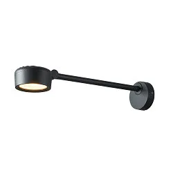 Display-armatuur ESKINA D CCT met scharnierende arm, CCT Switch, bekabeld IP65, antraciet dimbaar 14