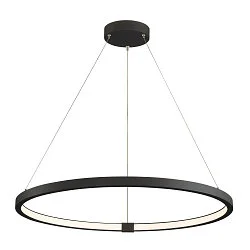 Pendelarmatuur ONE 80 DALI IP20, zwart dimbaar