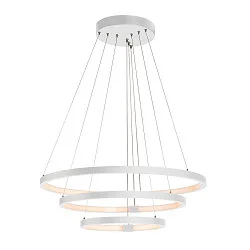 Pendelarmatuur ONE TRIPLE DALI IP20, wit dimbaar
