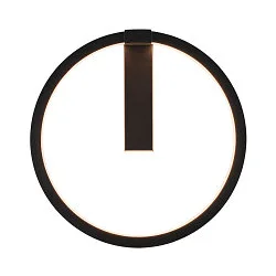 Wandarmatuur ONE 40 DALI IP20, zwart dimbaar