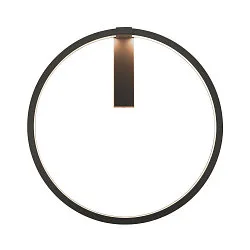 Wandarmatuur ONE 60 DALI IP20, zwart dimbaar
