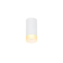 Plafondarmatuur ASTINA down, cilindrisch, met diffuser GU10 IP20, wit dimbaar