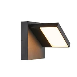 LED Outdoor Wall luminaire ABRIDOR LED, 14W, 3000/4000K, 750lm, IP55, anthracite