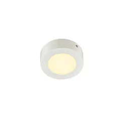 Wand- en plafondarmatuur SENSER 12 CW rond IP20, wit