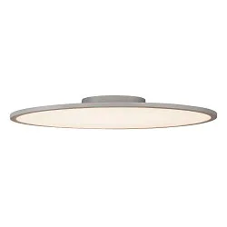 Plafondarmatuur PANEL 60 DALI LED rond, grijs