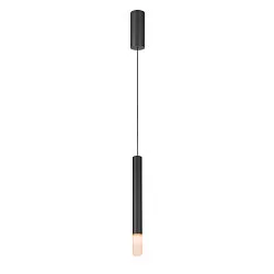 Pendelarmatuur HELIA AMBIENT 35 INDOOR met rozet, mat, zwart dimbaar