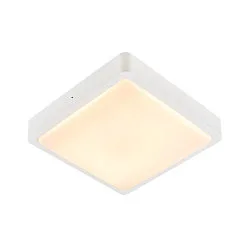 Plafondarmatuur voor buiten AINOS SQUARE vierkant, CCT Switch IP65, antraciet 