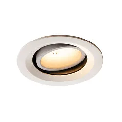 Plafondinbouwarmatuur NUMINOS DL M draaibaar, roteerbaar IP20, wit