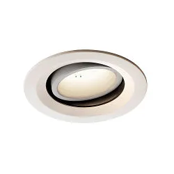Plafondinbouwarmatuur NUMINOS DL M draaibaar, roteerbaar IP20, wit