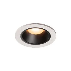 LED Ceiling recessed luminaire NUMINOS DL S, 2700K, IP20, 55°, 670lm, UGR 21, white/black
