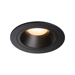 Plafondinbouwarmatuur NUMINOS DL M IP20, zwart