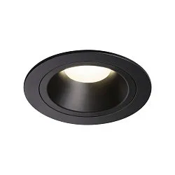 Plafondinbouwarmatuur NUMINOS DL M IP20, zwart