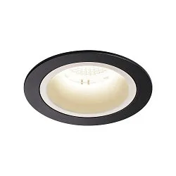 Plafondinbouwarmatuur NUMINOS DL M IP20, zwart, wit