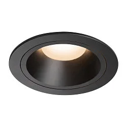 Plafondinbouwarmatuur NUMINOS DL L IP20, zwart