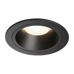 Plafondinbouwarmatuur NUMINOS DL L IP20, zwart