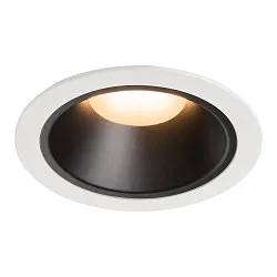 LED Ceiling recessed luminaire NUMINOS DL XL, 2700K, IP20, 40°, 3300lm, UGR 21, white/black