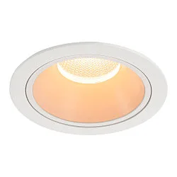 LED Ceiling recessed luminaire NUMINOS DL XL, 2700K, IP20, 55°, 3500lm, UGR 19, white/white