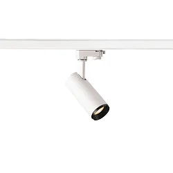 LED 3-Phase luminaire NUMINOS PHASE S, 2700K, 60°, 980lm, white/black