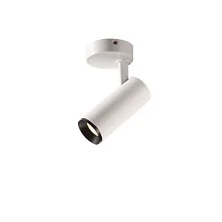 Plafondarmatuur NUMINOS SPOT PHASE S IP20, zwart, wit dimbaar