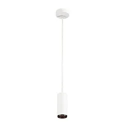 Pendelarmatuur NUMINOS PD PHASE S IP20, zwart, wit