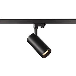 3-fase spot NUMINOS PHASE M incl. 3-fase adapter, constante stroom IP20, zwart dimbaar
