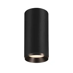 LED Ceiling luminaire NUMINOS CL PHASE L, 4000K, 36°, 2620lm, black/black