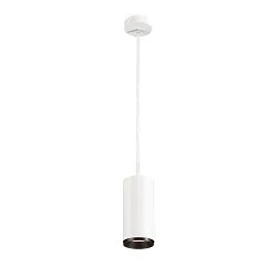 LED Pendant luminaire NUMINOS PD PHASE L, 4000K, 60°, 2720lm, white/black