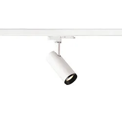 LED 3-Phase luminaire NUMINOS DALI S, 3000K, 24°, 1020lm, white/black