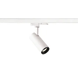 LED 3-Phase luminaire NUMINOS DALI S, 4000K, 24°, 1100lm, white/black