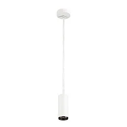 Pendelarmatuur NUMINOS PD DALI S DALI aanstuurbaar IP20, zwart, wit