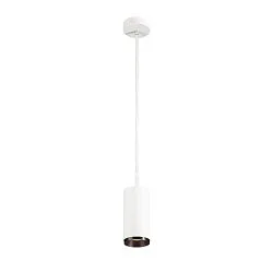 Pendelarmatuur NUMINOS PD DALI M DALI aanstuurbaar IP20, zwart, wit