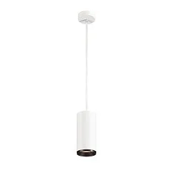 Pendelarmatuur NUMINOS PD DALI L DALI aanstuurbaar IP20, zwart, wit