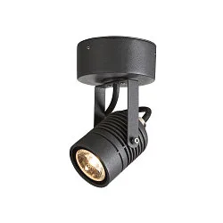 Wandarmatuur voor buitenshuis LED SPOT SP IP55, antraciet, transparant