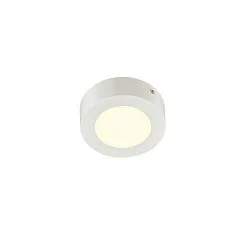 Wand- en plafondarmatuur SENSER 12 CW rond IP20, wit