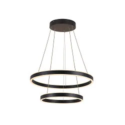 LED Pendant luminaire ONE DOUBLE PHASE up/down, 35W, 2700/3000K, 130°, brass