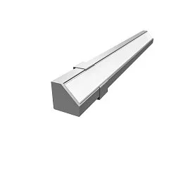 Accessories for LED Strip GRAZIA 10 EDGE Surface profile, 2m, IP20, aluminum