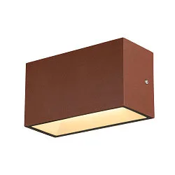 Wandarmatuur voor buitenshuis SITRA M WL UP/DOWN CCT Switch, schakelbaar IP65, roest 