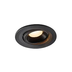 LED Ceiling recessed luminaire NUMINOS® MOVE S, 3000K, 20°, black