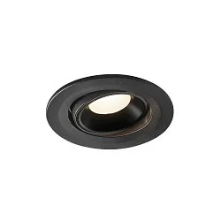 Plafondinbouwarmatuur NUMINUS MOVE S IP20, zwart