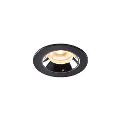 Plafondinbouwarmatuur NUMINOS XS IP20/IP44, chroom, zwart
