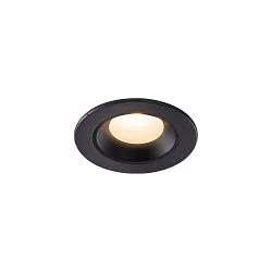 Plafondinbouwarmatuur NUMINOS XS IP20/IP44, zwart