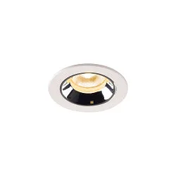 Plafondinbouwarmatuur NUMINOS XS IP20/IP44, chroom, wit