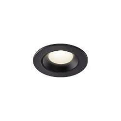 Plafondinbouwarmatuur NUMINOS XS IP20/IP44, zwart