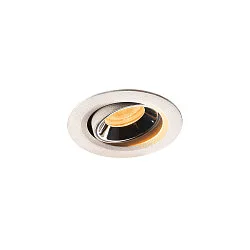 LED Ceiling recessed luminaire NUMINOS® MOVE XS, 2700K, 55°, white/chrome